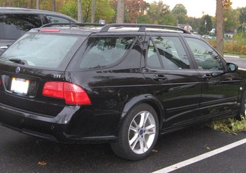 Półoś przednia lewa Saab 9-5 FL II